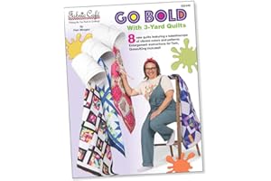 Fabric Cafe Go Bold with 3-Yard Quilts Pattern Booklet