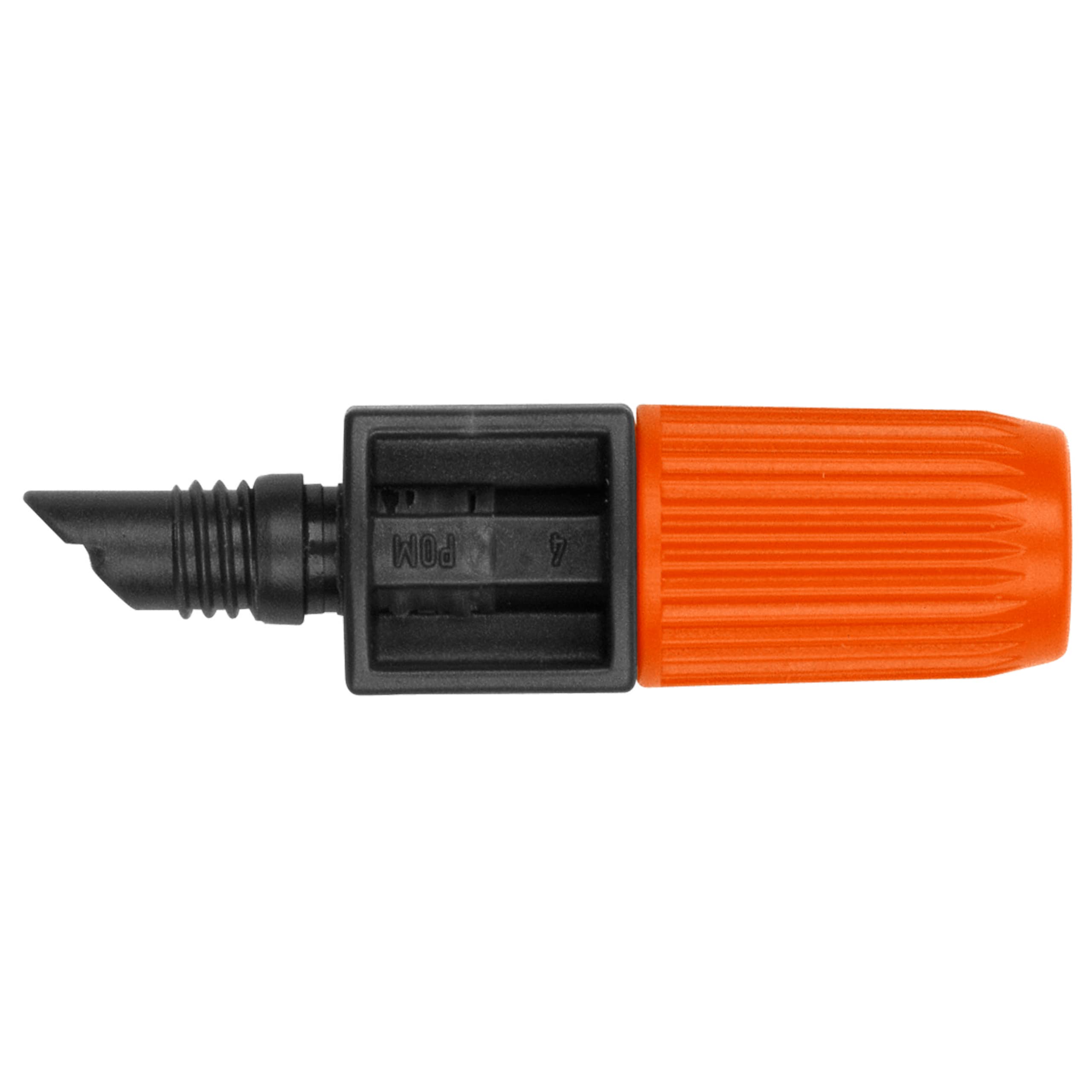Gardena Adjustable Endline Drip Head - Orange