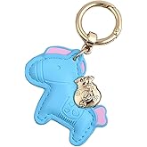 Zitokin Lucky Pony Keychain Bag Charm, Elegant Leather Horse Accessories Cute Keychains for Women Gift