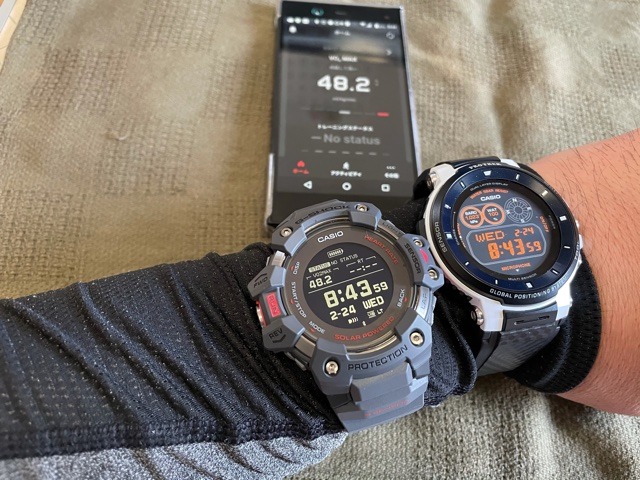 CASIO G-SHOCK G-SQUAD SOLAR DARK GREY DIGITAL MEN WATCH GBD-H1000