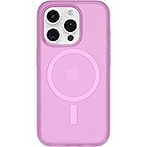 OtterBox Symmetry Series Soft Touch for MagSafe for iPhone 15 Pro - Beet It (Purple), Sleek Rubber Design, Smooth Finish, Camera Bumpers, and Protective Screen Lip