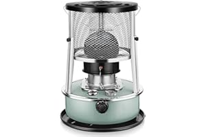 2 in 1 Portable Kerosene Heater & Stove, 9000 BTU, Non-Electric Indoor Outdoor Heater for Camping, Hunting, Cooking, Home, Ga