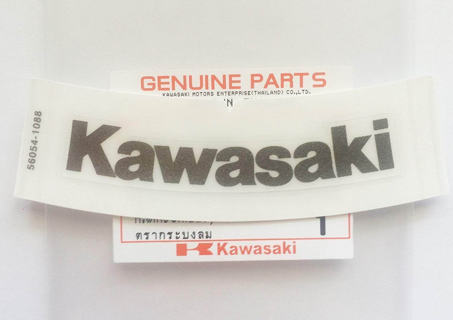 KAWASAKI 'Mark" 80mm Windscreen Sticker Decal Logo Badge 100 GENUINE Amazon.co.uk Car & Motorbike