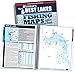 Michigan's Best Lakes Fishing Maps Guide Book