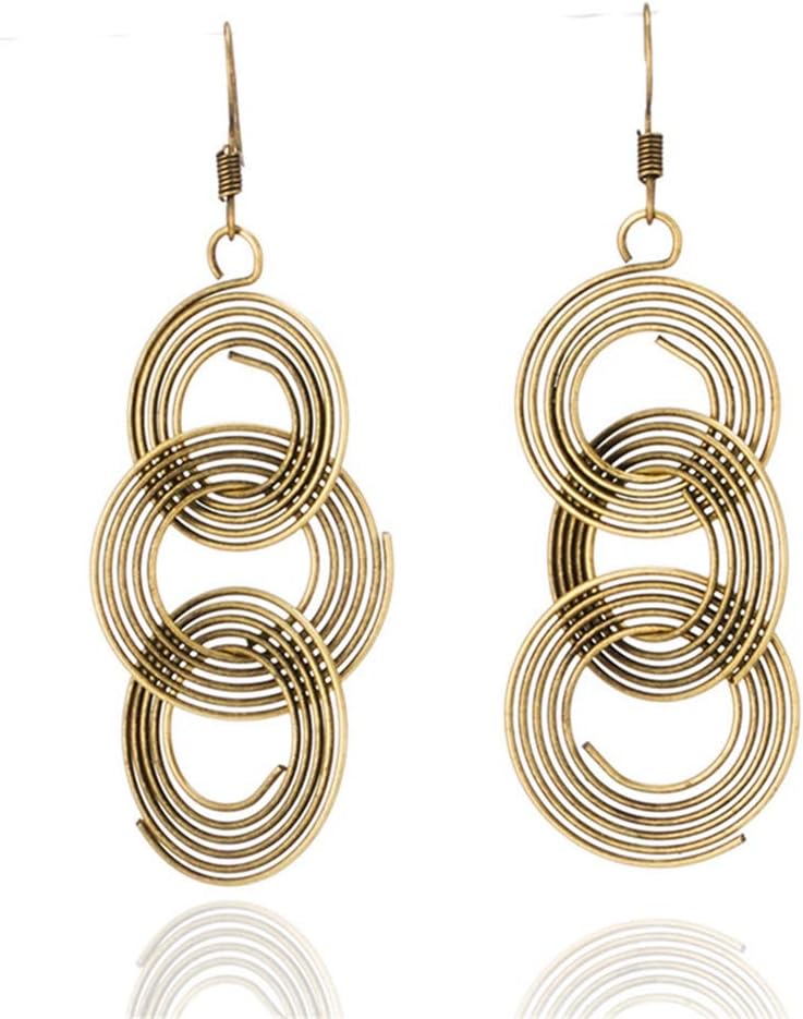 Women Earrings Circles Rounds Earring Bohemian Boho Earrings For Women Jewelry