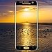 Galaxy S7 Edge Screen Protector, Capshi S7 Edge Tempered Glass Full Coverage 3D Curved High Definition Ultra Clear Film Anti-Bubble Screen Protector for Samsung Galaxy S7 Edge (Black)