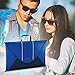 Dot&Dot Packing Folder for Travel - 15 inch Garment Sleeves 2 piece Set Blue