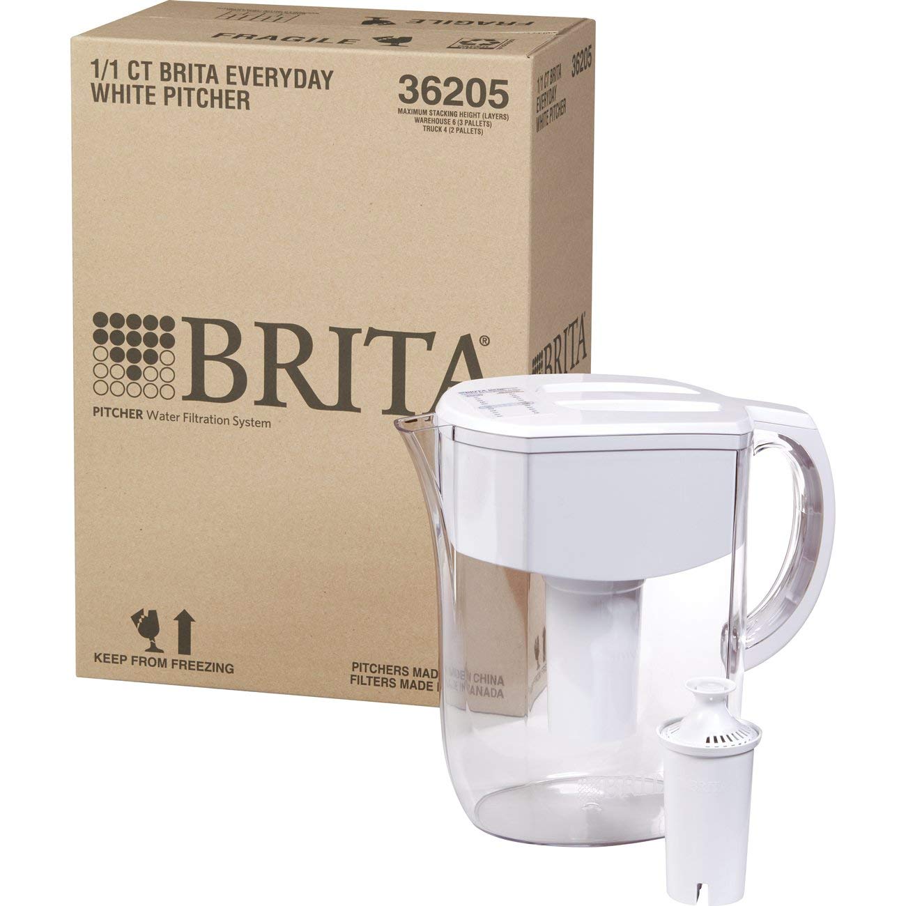 Brita 10060258362050 Large 10 Cup Everyday Water Pitcher with Filter review