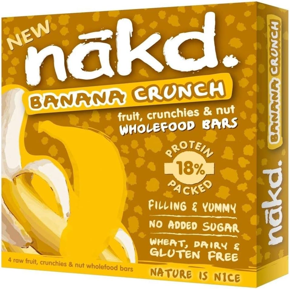 Nakd Banana Crunch Bars (4x30g)