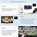 AliTEK J-001 120+Miles Ultra Amplified TV Antenna Indoor - Upgraded Digital HDTV Antenna, Black
