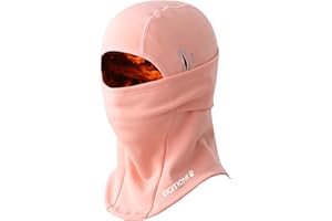 KIGITIONE Kids Balaclava Ski Mask, Fleece Winter Face Mask for Cold Weather Boys Girls Outdoor Sports Skiing Cycling