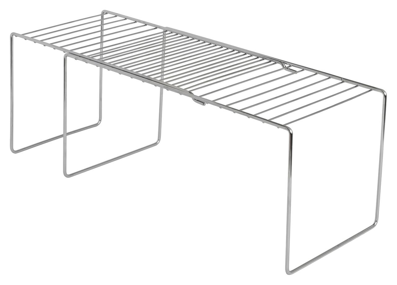 Organizadores para armarios extensible estante superior cromado Estante
