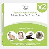Naqua 2 x Vet Strength Anti-Parasite Spot On for Small Pets view 1