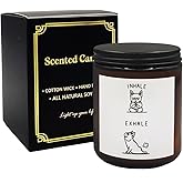 Mancheng-zi French Bulldog Gifts for Women - Scented Candles, Mom Gifts, Dog Candle