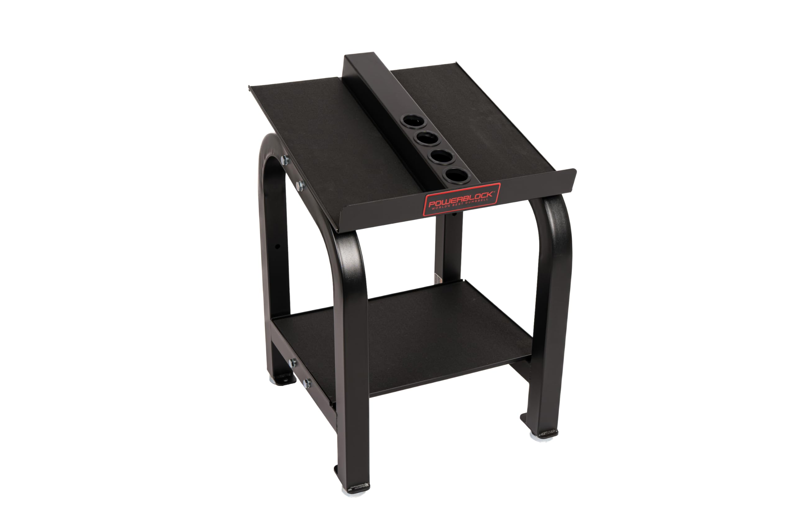 Photo 1 of PowerBlock Home Rack Stand, Dumbbell Rack & Weight Rack With Tray, Supports Dumbbells up to 100 lbs, Durable Steel Construction, Home Gym Strength Training, Innovative Workout Equipment