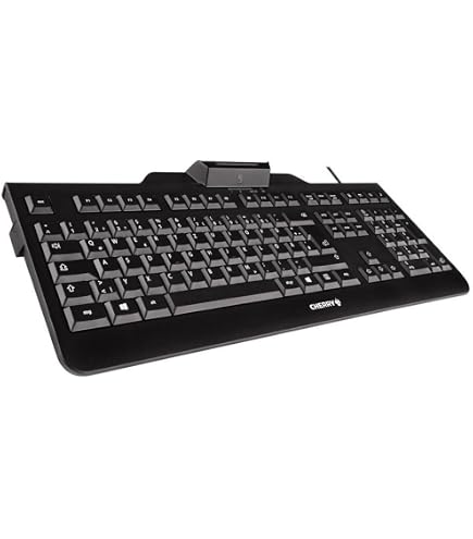 Amazon.com: Cherry KC 1000, Smartcard Keyboard (JK-A0100EU-2