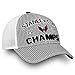 Official Capitals Hat 2018 Stanley Cup Champions Locker Room Trucker Adjustable Cap - Heather Gray