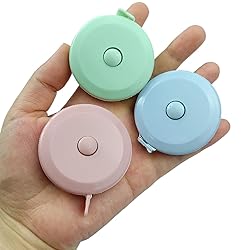 4 Pack Tape Measure Measuring Tape Tool for Body