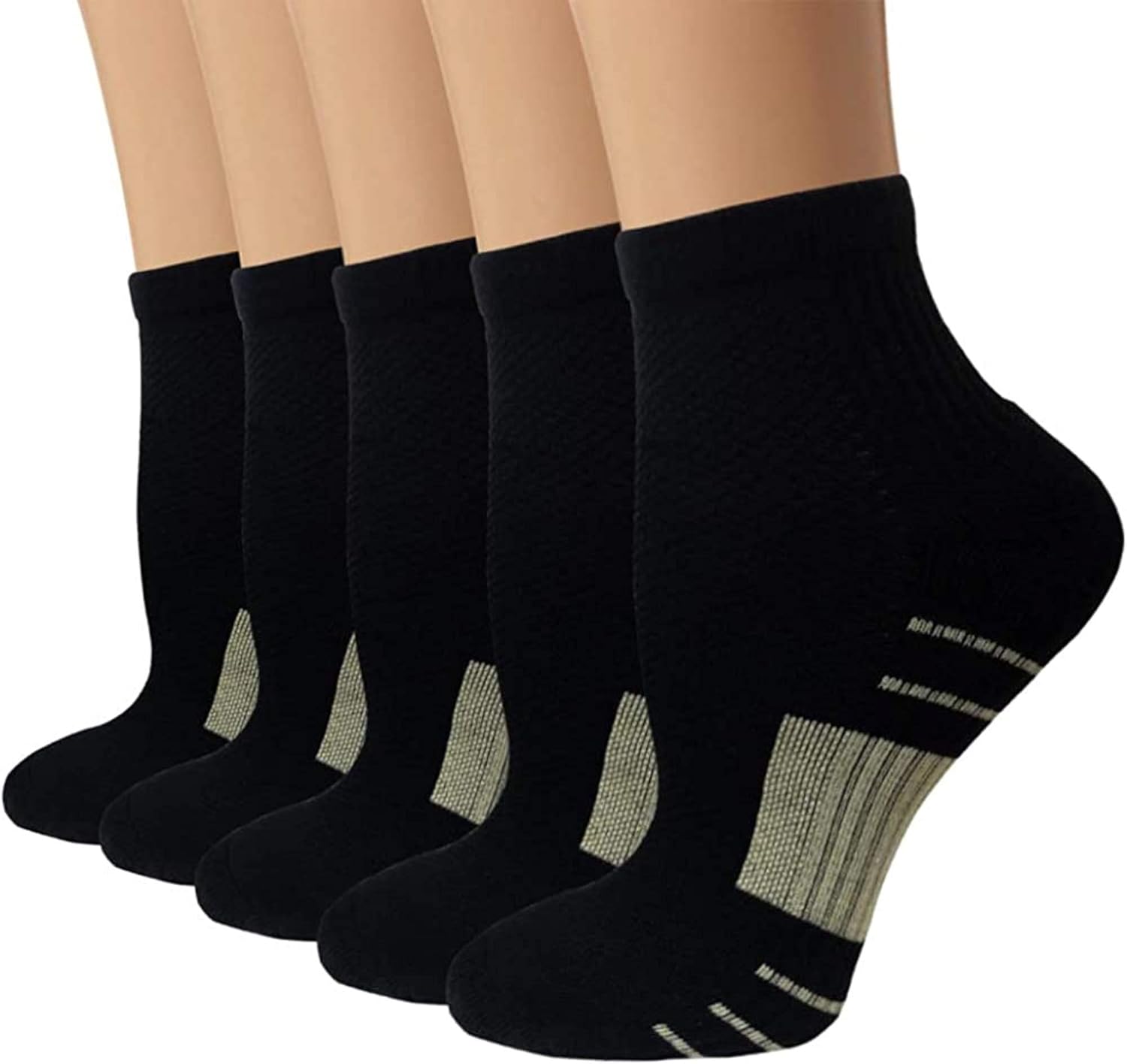 Copper Compression Running Socks For Men & Women5/10 PairsFit for