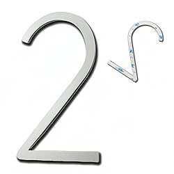 TILUODA Self-adhesive house number 5