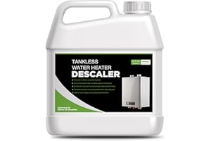 Qoddxx Tankless Water Heater Descaler - Quart (32 oz) Premium Descaler for Tankless Water Heater Systems, Restores Heating Efficiency, Easy Use