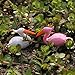 32 pcs Miniature Ornament Dollhouse Fairy Garden Animal Zoo Set