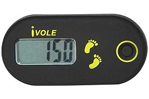MotiveTech 3D Digital Pedometer Mini Walking Pedometer Accurate Clip on Step Counter