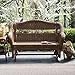 Coral Coast Casco Bay Resin Wicker Outdoor Glider Loveseat