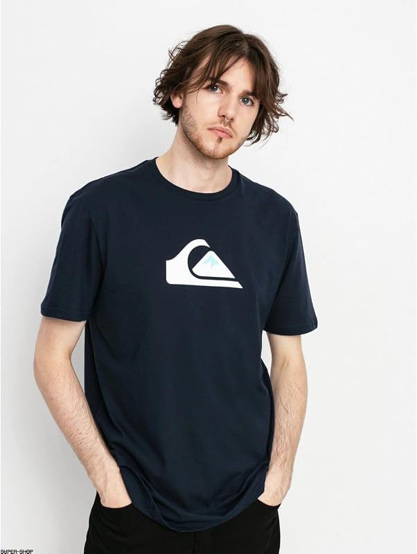 Homme Comp Logo T shirt, Navy Blazer, XS EU