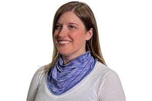 BANDI UPF 50+ Sun Protective Wrap – Reversible Neck Gaiter, Lightweight Scarf with UV Protection for Travel, Made in USA