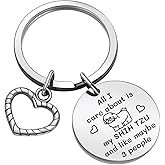 ZQEOU Shih Tzu Gifts Shih Tzu Dog Owner Keychain Shihtzu Keycahin For Bestie Cousin Brother
