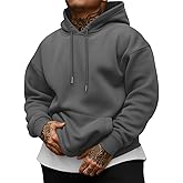 Sailwind Men's Cotton Hooded Sweatshirt Casual Long Sleeve Pullover Hoodies Drawstring Collar Kanga Pocket Fashion Shirts