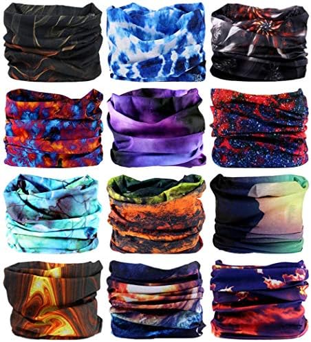 LANCHY Bandanas Face Mask Headband Head Wrap magic scarf for men & women
