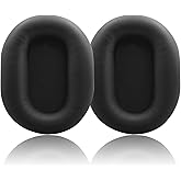 Replacement Ear Pads for Sony WH-CH710N/WH-CH720N Headphones, Replacement Ear Pads Cushion Cover Comfortable Durable Cushion (Black)