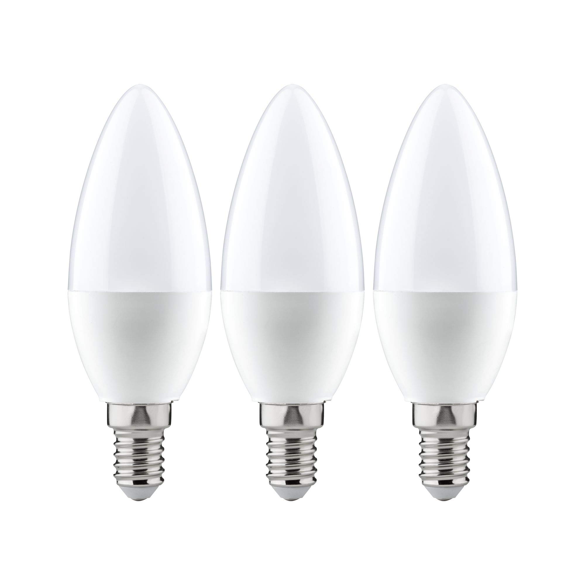 Paulmann 28538 LED lamp Candle 3x5.5 watt lamp Opal Bulb Illumination 2700 K E14 — image 1