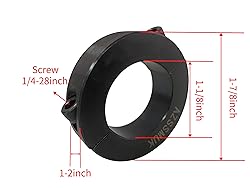 AZSSMUK Shaft Collar Bore 1-1/8'' Double Split