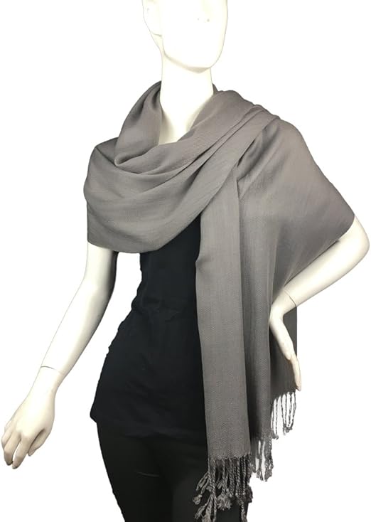 Pashmina Scarf Wrap by Lil+Lo at Amazon Women’s Clothing store