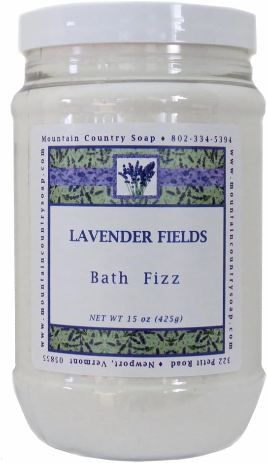 Lavender Fields Aromatherapy Bath Fizz - 15 oz.