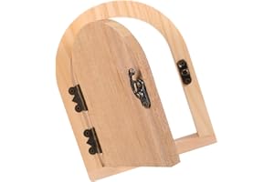 Fokmuaex Fairy Door Outlet Cover Plate, Childproof Electrical Socket Cover for Kids and Pets, Decorative Wall Plate, Easy Ins