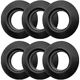 AQEENURA 6 Pack Kayak Paddle Drip Rings for Kayak Canoe Rafting Paddles Shaft Universal Kayak Durable Splash Guards Paddle Accessories