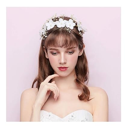 Lym Couronne De Fleurs Coiffe De Fleurs Couronne De Mariée