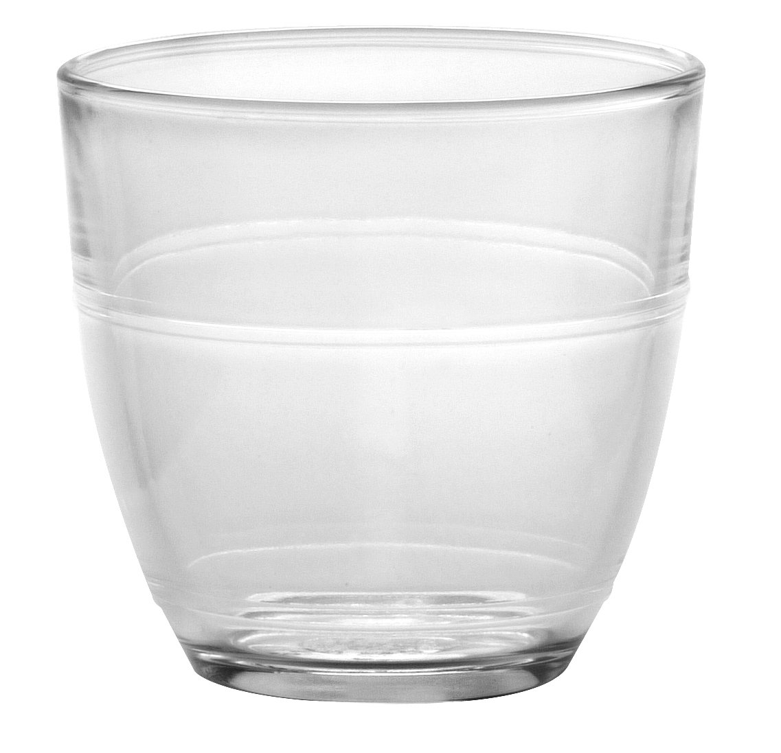 Photo 1 of Duralex - Gigogne Clear Glass Tumbler 220 ml (7 3/4 oz) Set Of 6 Water Glasses