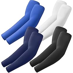 ROXUN 4 Pairs Arm Sleeves, Cooling UV Sun