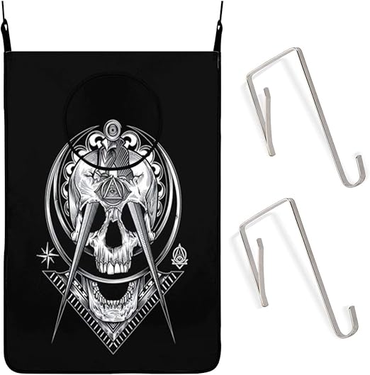 QsuNa Widow's Son Bandera Colgante de la colada Bolsa de ropa sucia