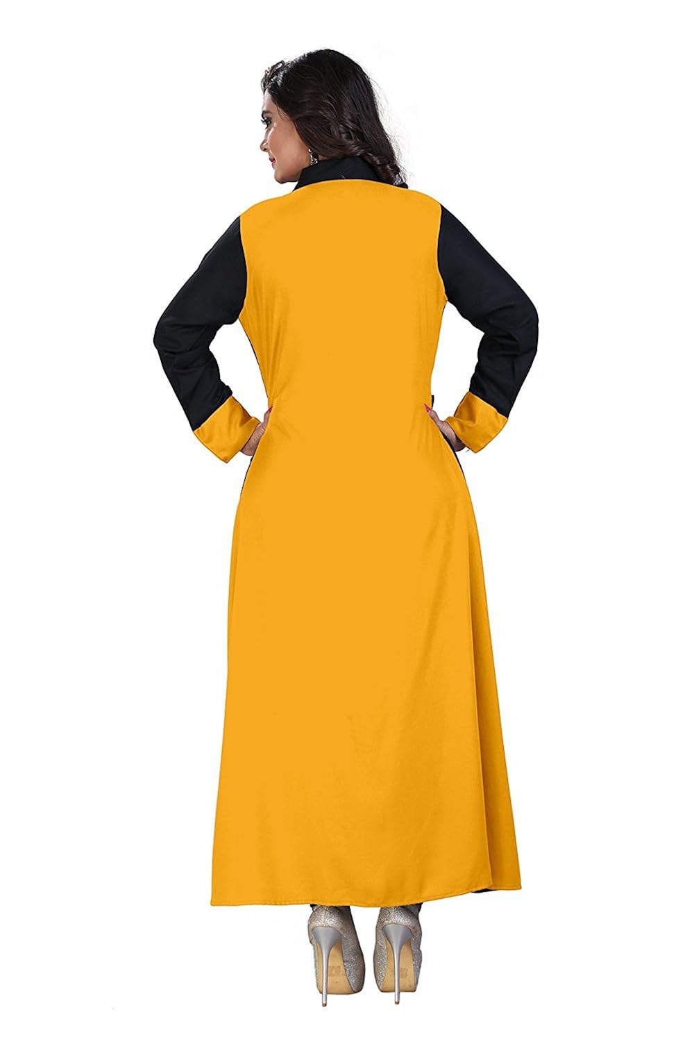 pramukh fashion women's cotton semi stitched kurtis free size (multicolour, m-41)