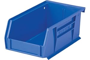 Stack & Hang Bin, 4-1/8" W x 3" H x 7-3/8" D, Blue
