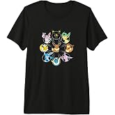 Eevee Evolution Circle Premium Tri-Blend T-Shirt