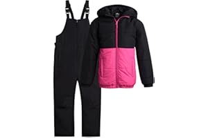 Arctic Hero Kids Snow Suit Set - 2 Piece Heavyweight Insulated Ski Jacket & Ski Pants - Winter Coat & Pants for Boys & Girls