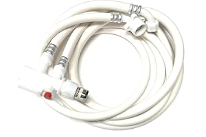 GENERIC Shark Industrial 8 FT Countertop Dishwasher Fill and Drain Hose Kit with faucet adapter for all major brands (8)