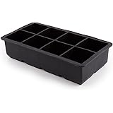 Zenware Silicone Extra Large 2 Inch 8 Ice Cubes Tray Mold